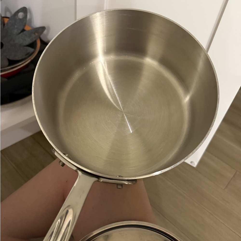 All-Clad Stainless Steel Saucepan - Silver - Picture 3 of 3